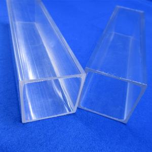 Tubo Rectangular de Plástico Transparente, Tubo Cuadrado de Plástico Transparente - Product Image 5