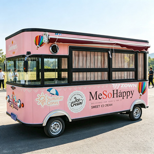 Chariot de service multifonctionnel mobile pour stand de restauration de rue, chariot de présentation portable pour boissons et desserts de mariage - Product Image 2