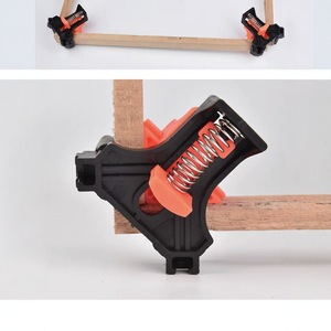 Right Angle <b>Clamp</b> Plastic 90 Degree Fixed Home Improvement Clamping Tool For Wood <b>Frame</b> Glass Mounting - Product Image 4