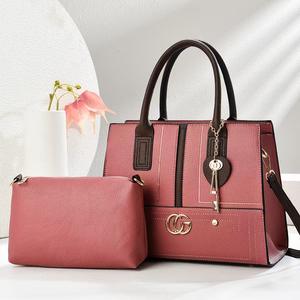 Комплект из двух предметов, новая женская сумка большого размера с одним плечом, хорошо продается через границу. Это Элитный шоппинг - Product Image 1