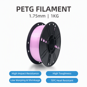 เส้นพลาสติก PETG สำหรับเครื่องพิมพ์ 3 มิติ ขนาด 1.75 มม. 2.85 มม. ความแม่นยำสูง แข็งแรง ทนทาน ไหลง่าย ป้องกันความชื้น เส้นพลาสติกสำหรับพิมพ์ 3 มิติ - Product Image 2
