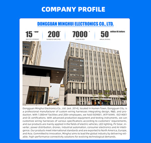 Benutzer definierte Minghui DT Automotive 600V wasserdichtes PVC verzinntes Kupfer Silikon mantel Power Stecker-Buchse Paar - Product Image 6