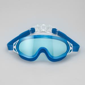 Gafas de natación para adultos, protección de alta definición, silicona respetuosa con la piel, antivaho, marco grande, resistente al agua, protección UV, hombres y mujeres - Product Image 6