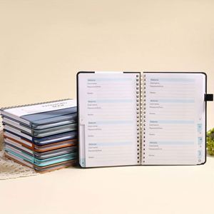 Cuaderno de Contraseñas A5 de Cuero PU con Índice Alfabético, Organizador Compacto y Duradero para Guardar Ingresos de Cuenta - Product Image 1