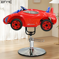 Équipement de salon pour enfants, rotation à 360 degrés, jouets Spider-Man rouges, chaises de salon de coiffure pour enfants avec lecteur de musique intégré