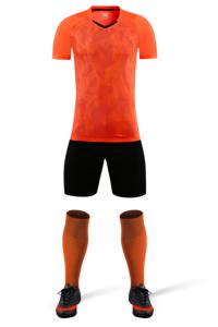 2020 Neues Design Drucken Sie Ihr Eigenes Logo Angepasstes Logo Großhandel Fußball-Teamkleidung Fußballtrikot Fabrikpreis - Product Image 4