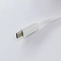 Stock de liquidation d'usine 0.5M PVC plat 2.1A câble USB de Type C à Charge rapide pour imprimante /// OPPO avec cuivre pur