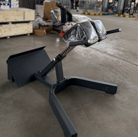 Machine d'extension dorsale en acier réglable pour usage commercial, avec fonction d'étirement avancée, idéale pour la salle de sport