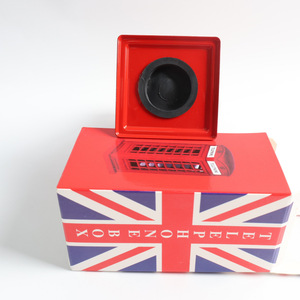 Hucha Metálica con Forma de Cabina Telefónica Roja de Londres, Estilo Británico, Decoración para el Hogar, Recuerdo, Regalo, 3 Tamaños Disponibles - Product Image 3