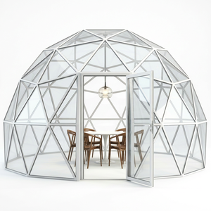 Domo Geodésico de Lujo con Estructura de Aluminio, Carpa de Glamping para Hotel o Resort al Aire Libre con Puerta de Vidrio - Product Image 1