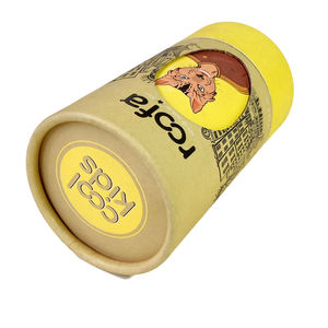 Contenedores redondos de embalaje ecológico, botellas cilíndricas de papel para té, café, vino - Product Image 2