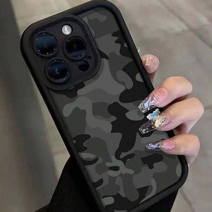 Scarabocchio nero grigio stampa scala lente stile antiurto TPU custodia per telefono cellulare per <span class=keywords><strong>Iphone</strong></span> X Xr Xs Max <span class=keywords><strong>11</strong></span> 12 13 14 16 17 aria - Product Image 3