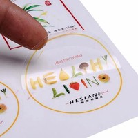 Étiquettes adhésives imperméables en vinyle découpées brillant mat transparent pour voitures ordinateurs portables enfants bureau à domicile durables pour artisanat bougies