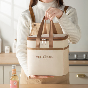 <span class=keywords><strong>Sac</strong></span> à lunch personnalisé pour <span class=keywords><strong>femme</strong></span>, homme, adultes avec poche avant, <span class=keywords><strong>sac</strong></span> <span class=keywords><strong>isotherme</strong></span> pour le déjeuner, boîte à lunch pour le travail, le pique-nique ou les voyages - Product Image 3