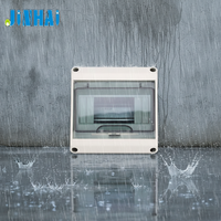 Boîtier de distribution HTK-2 IP65 en plastique ABS étanche, boîtier à 2 voies pour disjoncteurs, boîte de jonction extérieure OEM