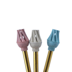 Cabezales de Pulido de Resina Compuesta Dental, Forma de Árbol de 6.3 mm, Caja de 4 Piezas para Taladro de Baja Velocidad - Product Image 3