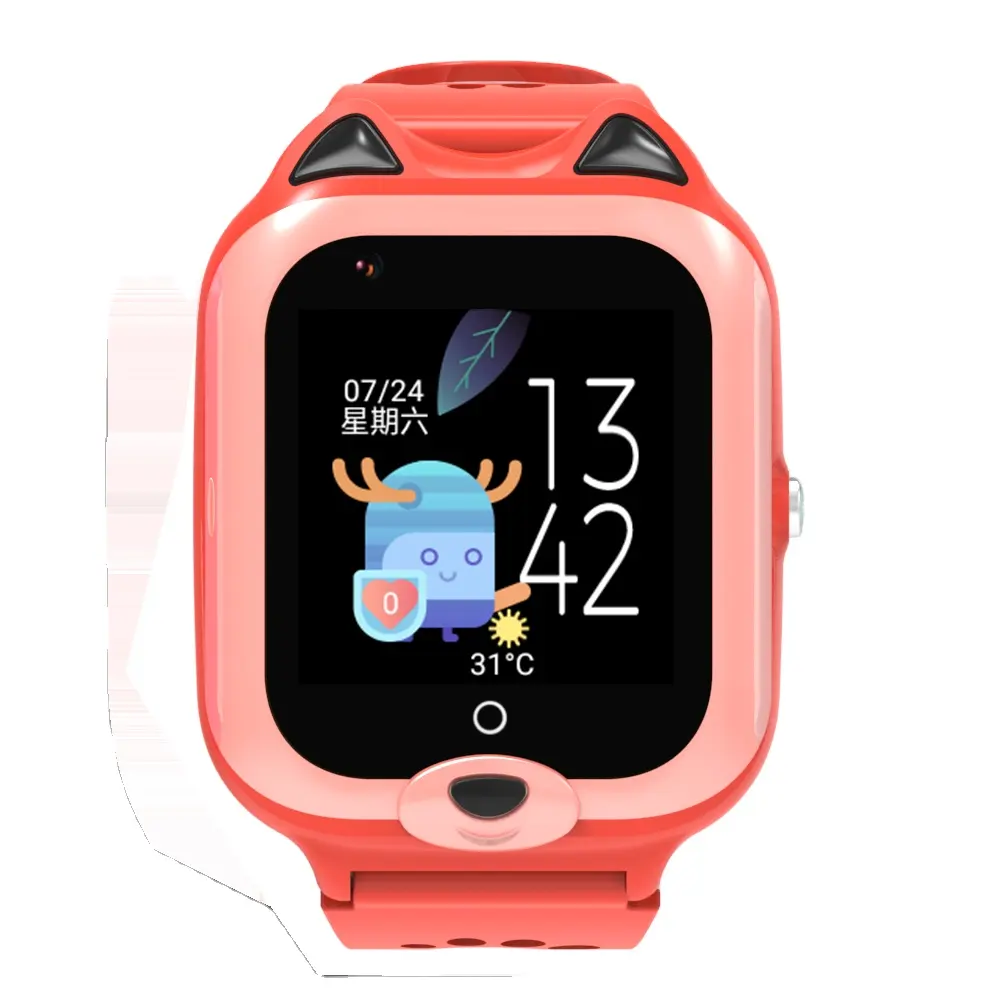 DF58 Child Watch Phone Video Call Anti-lost Gps Tracker Safety Health Waterproof 4g Kids Smart Watch With Camera