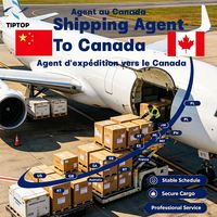 Agente de Envío Aéreo, Puerto de Saint John, Canadá, Transitario FBA, Logística Express, Seguro de Mercancías Peligrosas Tiptop
