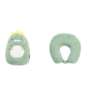 หมอนรองคอรูปตัวยูไดโนเสาร์ 28x26x14 ซม. รองรับคอแบบปรับเปลี่ยนได้สำหรับผู้ใหญ่ ดีไซน์การ์ตูนรูปสัตว์ - Product Image 1