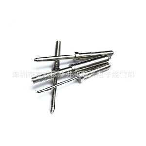 Pasador Cilíndrico con Rosca Externa M4, Diámetro de Cabeza de 1.6mm-5.5mm, Acabado Brillante, Uso General - Product Image 3