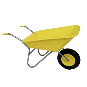 80L גדול פלסטיק חדש OEM פלסטיק מגש גלגל בארו - Product Image 4