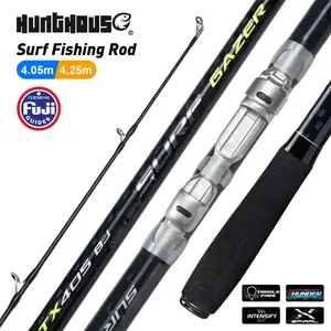 4.25m Spinning Surf Rod 3 Section Dur 3 Section Leurre Poids 100-260g Fuji Reel Seat Canne à Pêche