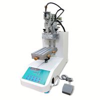 Imprimante sérigraphique semi-automatique à bras oblique pour étuis de téléphone, étiquettes et clés USB