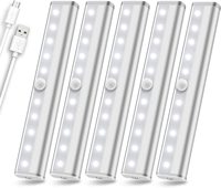 Éclairage LED moderne à détecteur de mouvement PIR pour salon, cuisine, armoire, placard, lustre décoratif blanc