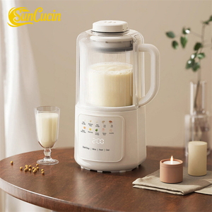 Máquina Automática para Hacer Leche <span class=keywords><strong>de</strong></span> Soya <span class=keywords><strong>de</strong></span> 1.5L, 52 Cuchillas <span class=keywords><strong>de</strong></span> Titanio, Temporizador <span class=keywords><strong>de</strong></span> 24H, Máquina para Leche <span class=keywords><strong>de</strong></span> Soya y Frutos Secos <span class=keywords><strong>de</strong></span> Acero Inoxidable - Product Image 1