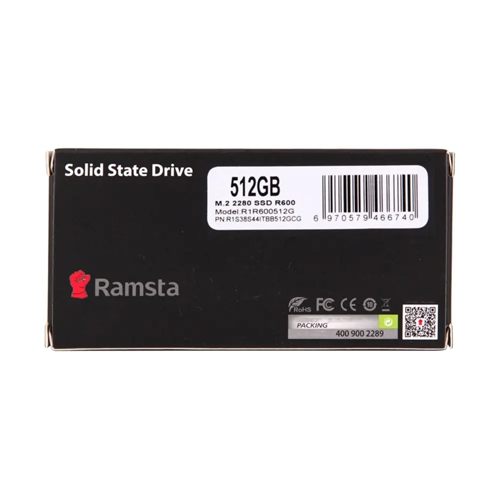 Внутренние твердотельные накопители M.2 SATA SSD, жесткий диск для ноутбука, металлический Ramsta 128GB 256GB 512GB 1TB M2 Ssd 3 года использования Ssd SMI