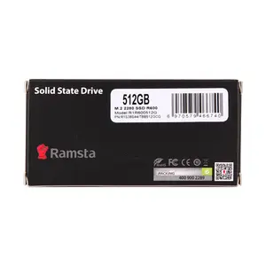 M.2 SATA SSD nội bộ ổ đĩa trạng thái rắn Ổ đĩa cứng máy tính xách tay kim loại Ramsta 128GB 256GB 512GB 1TB M2 SSD 3 năm sử dụng SSD SMI