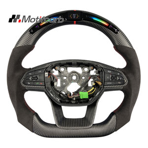 Volant sport personnalisé en fibre de carbone mate avec LED intelligentes pour Geely Binray Coolray Emgrand Okavango Plus Gelly Tugella - Product Image 1