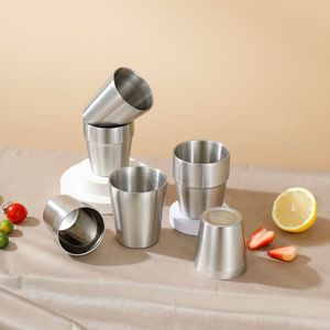 แก้วน้ำสแตนเลส 304 แบบสองชั้นเก็บความร้อน สำหรับกาแฟ ชา ใช้ในงานปาร์ตี้ - Product Image 1