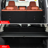 Cache-coffre rétractable pour l'intérieur de la voiture BYD Ti7, accessoires de garniture intérieure pour la boîte arrière de la nouvelle voiture