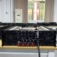 Amplificateur de puissance professionnel 3U TD-grade 4 canaux 2000W avec transformateur toroïdal à courant élevé, idéal pour les scènes de fête.