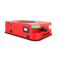 Código QR navegación BRTAGV12010A al acecho AGV robot industrial al acecho AGV