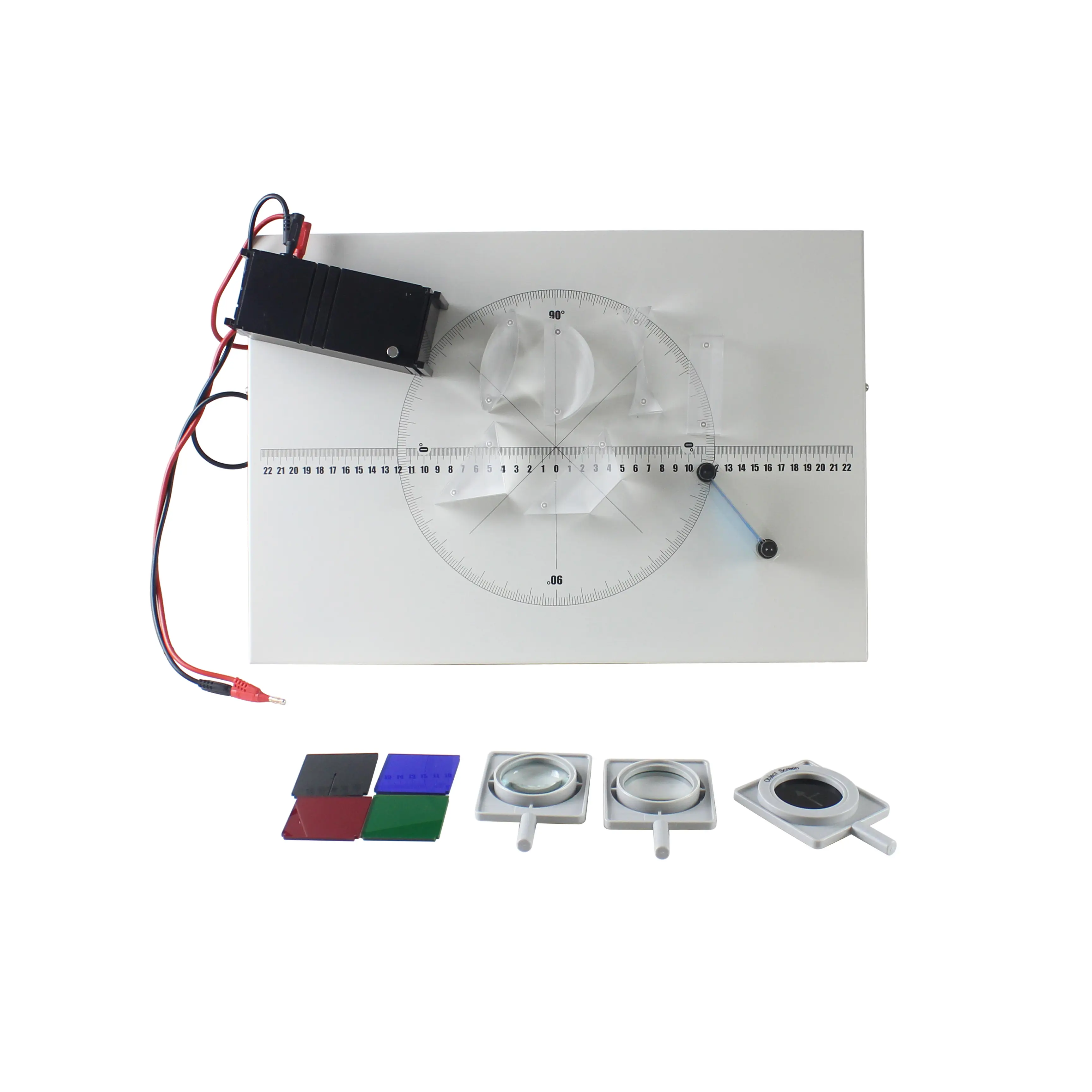 Fysica-Onderwijsoptica Experiment Kit Optica Demonstrator Ingesteld Voor School