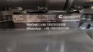 เครื่องยนต์ใหม่เอี่ยมของแท้ QSK19 ชุดเครื่องยนต์ดีเซล 37255898 เครื่องยนต์สีดํากําลังสูง - Product Image 4