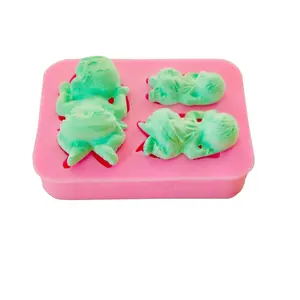 Best Selling Slapen Baby Shape Cake Bakvorm/Siliconen Fondant Schimmel