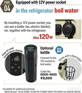 Hikoki UL18DC (WMGZ) Glacière et chauffe-plat électrique sans fil rechargeable 14,4V/18V pour voiture, capacité 18L, plastique, vert forêt - Product Image 6