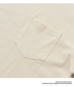 Camiseta Casual Extra Grande para Hombre de Alta Calidad, 100% Algodón, Peso Pesado 230g, Cuello Redondo, Diseño Liso de Punto, Manga Corta - Product Image 5