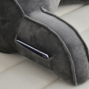 Vente en gros Oreiller de soutien lombaire Oreiller dorsal ergonomique Oreiller de lecture <span class=keywords><strong>pour</strong></span> <span class=keywords><strong>lit</strong></span> avec accoudoirs - Product Image 3