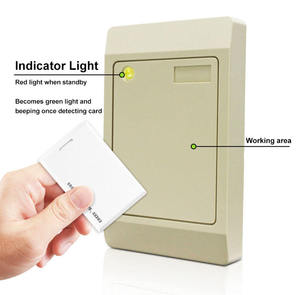 Directo de fábrica 125KHz Lector de tarjetas <span class=keywords><strong>RFID</strong></span> RS232 EM Larga distancia Hecho de material ABS Oferta - Product Image 2
