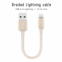 Kabel Pengisian Cepat Belkin Braided, Kabel Pengiriman Daya PD Bersertifikasi MFi untuk iPhone 15/14/13, Kabel Charger Tahan Lama Berbahan Nilon Kepang