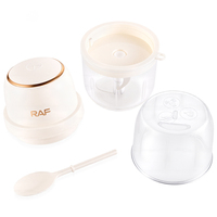 Robot culinaire rechargeable USB 40W avec bol de 300 ml et ensemble de trois lames pour la préparation de la nourriture pour bébé à la maison R.15000