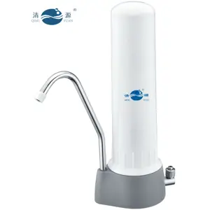 QING YUAN HS-10I satu tahap plastik minum meja air pemurni air Filter keran dapur