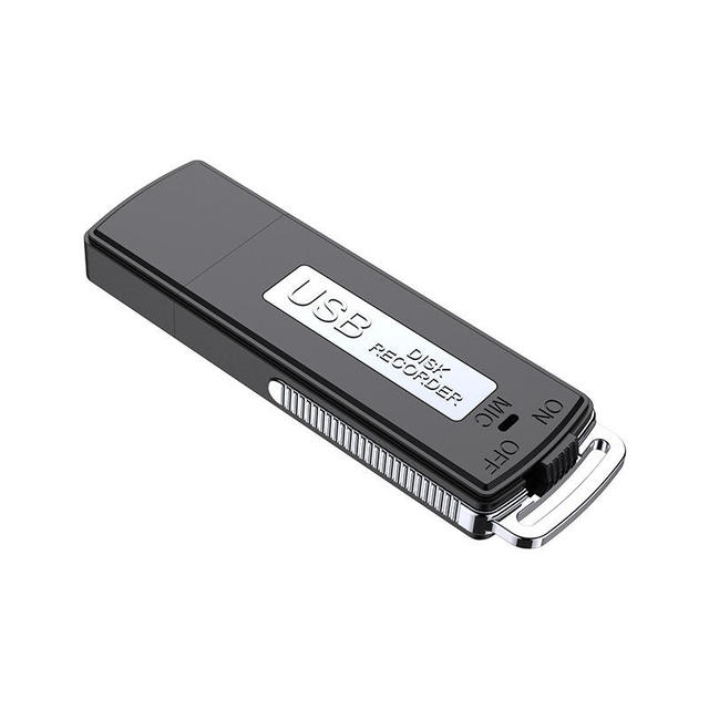 Custom Mini Portable Voice Activated Recorder USB Disk 2 In 1 Digital Dictaphone Long Battery Life For Interview Study
