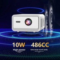 Mini projecteur d'usine 1080p, projecteur compatible 4K Ultra HD WIFI ALR, projecteurs portables pour home cinéma