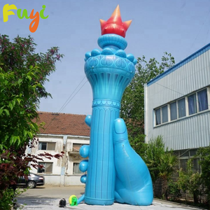Estatua de la Libertad Inflable de Nueva <span class=keywords><strong>York</strong></span>, Modelo Realista Personalizado para Decoración de Exteriores, Diseño 2026, para Eventos Publicitarios - Product Image 4