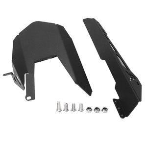 Garde-boue de roue arrière de moto, surface lisse, en alliage d'aluminium noir, remplacement pour <span class=keywords><strong>MT</strong></span>-<span class=keywords><strong>07</strong></span> Moto <span class=keywords><strong>Cage</strong></span> 2015-2017 - Product Image 1